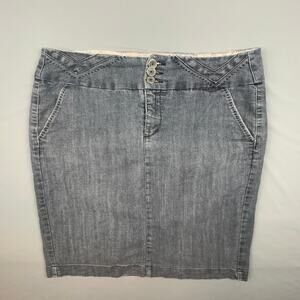 One5One High Waist Denim Skirt Size XL